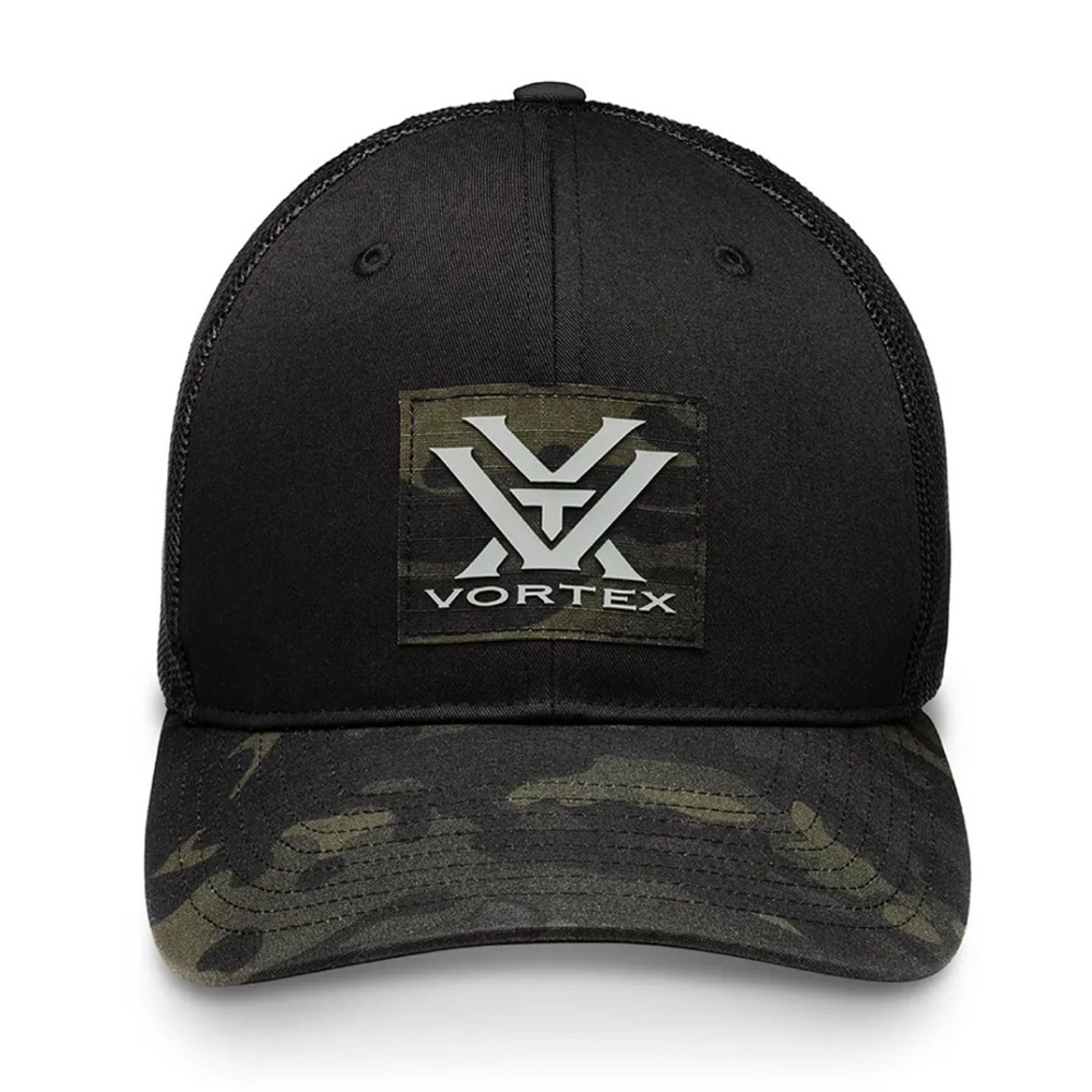 Vortex Optics hat men’s Pathbreaker Pro snap back cap black camo OSFM